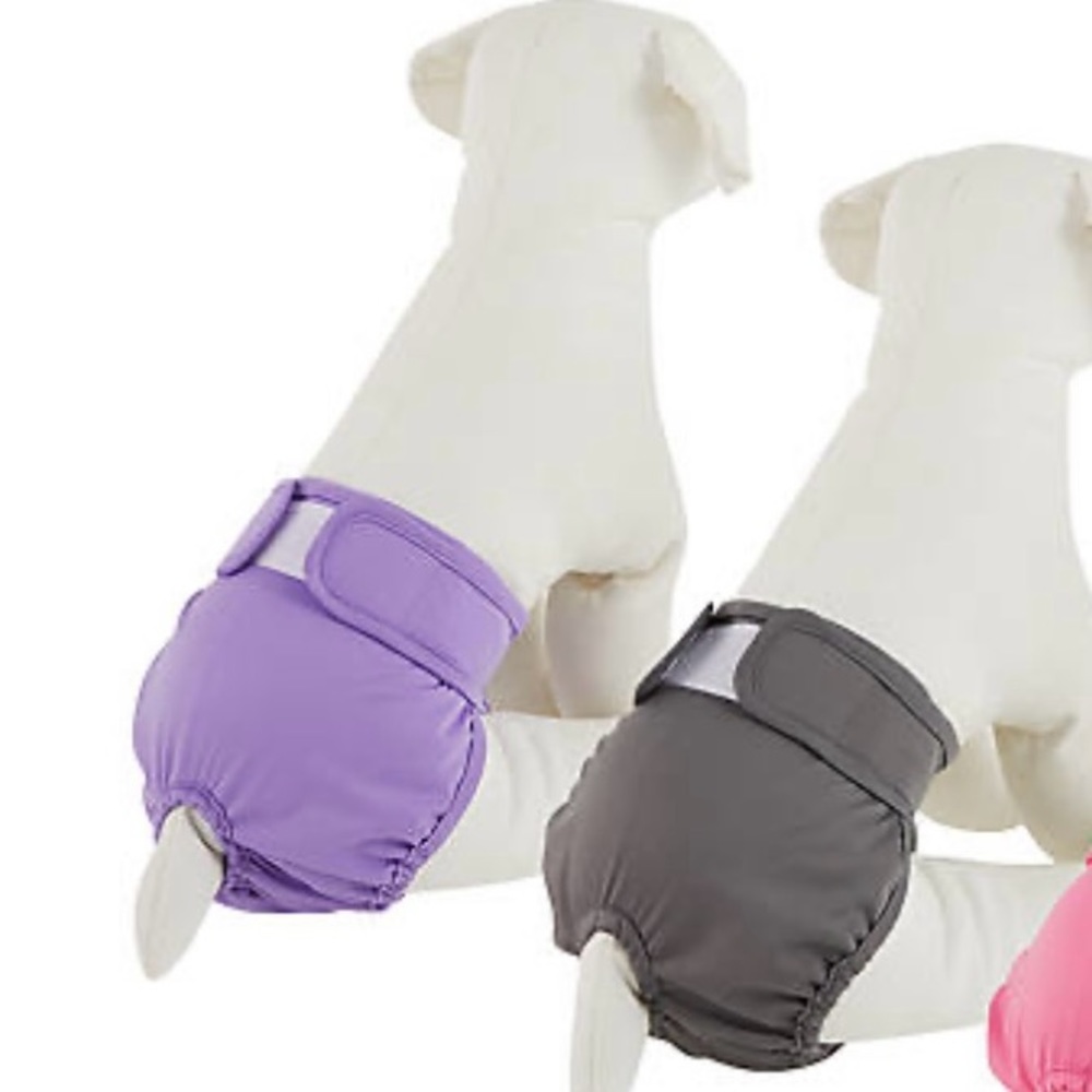 Top paw washable dog diapers small nwt